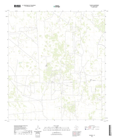 United States Geological Survey Tacubaya, TX (2022, 24000-Scale) digital map