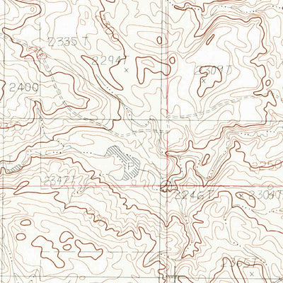 United States Geological Survey Tadpole Lake, MT (1983, 24000-Scale) digital map
