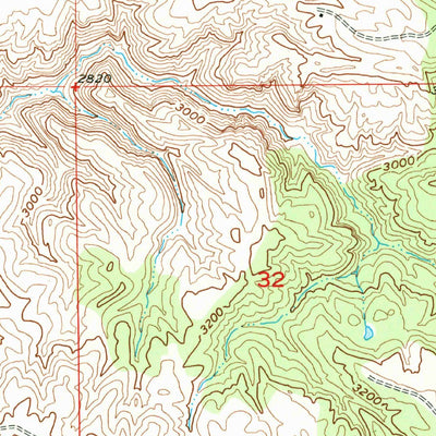 United States Geological Survey Taffy Ridge, MT (1954, 24000-Scale) digital map
