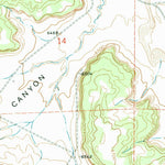 United States Geological Survey Tafoya Canyon, NM (1963, 24000-Scale) digital map