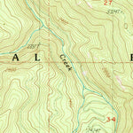 United States Geological Survey Taft Mountain, OR (1989, 24000-Scale) digital map