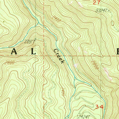 United States Geological Survey Taft Mountain, OR (1989, 24000-Scale) digital map