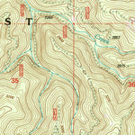 United States Geological Survey Taft Mountain, OR (1997, 24000-Scale) digital map