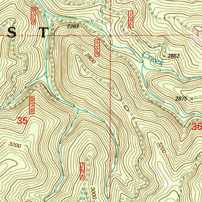 United States Geological Survey Taft Mountain, OR (1997, 24000-Scale) digital map