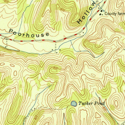 United States Geological Survey Taft, TN (1951, 24000-Scale) digital map
