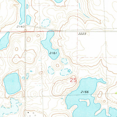 United States Geological Survey Tagus, ND (1980, 24000-Scale) digital map