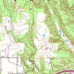 United States Geological Survey Tahlequah, OK (1972, 24000-Scale) digital map