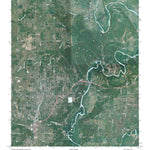 United States Geological Survey Tahlequah, OK (2010, 24000-Scale) digital map