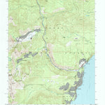United States Geological Survey Tahoe City, CA (1992, 24000-Scale) digital map