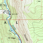 United States Geological Survey Tahoe City, CA (1992, 24000-Scale) digital map