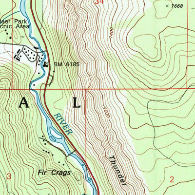 United States Geological Survey Tahoe City, CA (1992, 24000-Scale) digital map