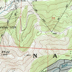 United States Geological Survey Tahoe City, CA (1992, 24000-Scale) digital map
