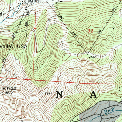 United States Geological Survey Tahoe City, CA (1992, 24000-Scale) digital map