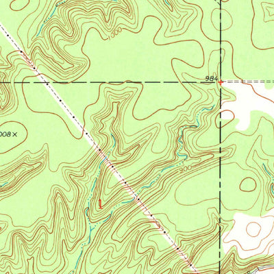 United States Geological Survey Tailholt, OK (1972, 24000-Scale) digital map