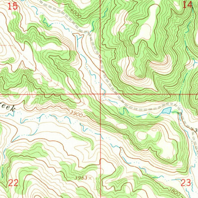 United States Geological Survey Taintor Desert, MT (1967, 24000-Scale) digital map