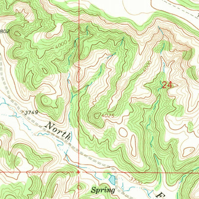 United States Geological Survey Taintor Desert, MT (1967, 24000-Scale) digital map