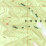 United States Geological Survey Tajique, NM (1990, 24000-Scale) digital map