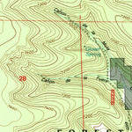 United States Geological Survey Tajique, NM (1995, 24000-Scale) digital map