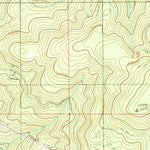 United States Geological Survey Takilma, OR-CA (1989, 24000-Scale) digital map