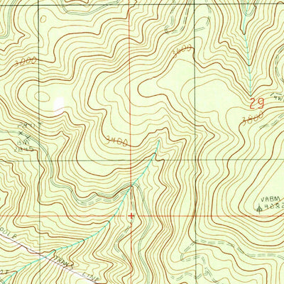 United States Geological Survey Takilma, OR-CA (1989, 24000-Scale) digital map