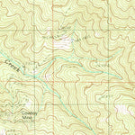 United States Geological Survey Takilma, OR-CA (1989, 24000-Scale) digital map