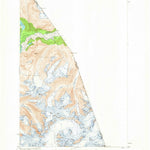 United States Geological Survey Taku River A-4, AK (1951, 63360-Scale) digital map