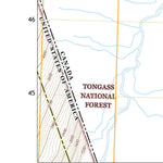 United States Geological Survey Taku River A-4 NE, AK (2021, 25000-Scale) digital map