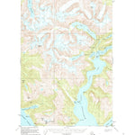 United States Geological Survey Taku River A-6, AK (1951, 63360-Scale) digital map