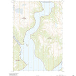 United States Geological Survey Taku River A-6 SE, AK (2021, 25000-Scale) digital map