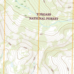United States Geological Survey Taku River A-6 SE, AK (2021, 25000-Scale) digital map
