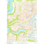 United States Geological Survey Taku River B-6, AK (1951, 63360-Scale) digital map