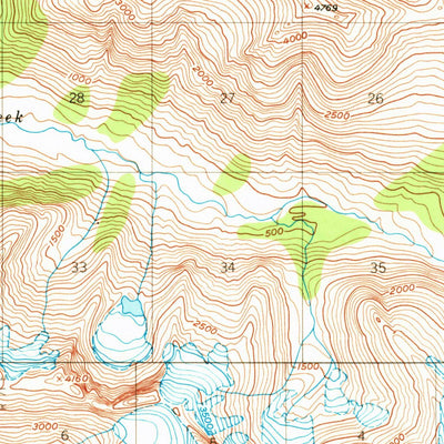 United States Geological Survey Taku River B-6, AK (1951, 63360-Scale) digital map