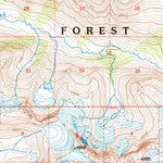 United States Geological Survey Taku River B-6, AK (1994, 63360-Scale) digital map