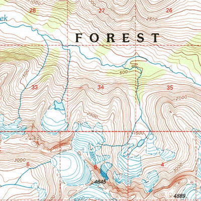 United States Geological Survey Taku River B-6, AK (1994, 63360-Scale) digital map