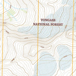 United States Geological Survey Taku River B-6 NE, AK (2021, 25000-Scale) digital map