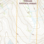United States Geological Survey Taku River B-6 SE, AK (2021, 25000-Scale) digital map