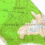United States Geological Survey Taku River C-5, AK (1960, 63360-Scale) digital map