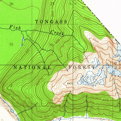 United States Geological Survey Taku River C-5, AK (1960, 63360-Scale) digital map