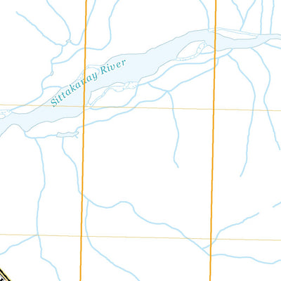United States Geological Survey Taku River C-5 SW, AK (2021, 25000-Scale) digital map