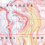 United States Geological Survey Taku River C-6, AK (1995, 63360-Scale) digital map