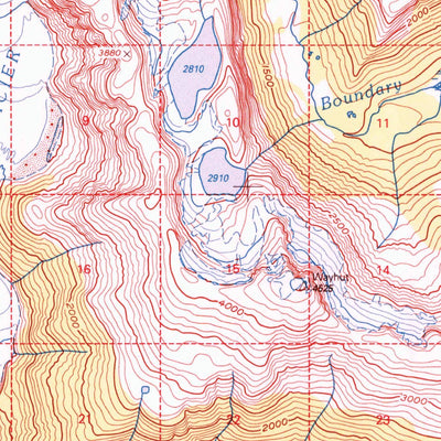 United States Geological Survey Taku River C-6, AK (1995, 63360-Scale) digital map