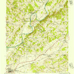United States Geological Survey Talbott, TN (1938, 24000-Scale) digital map