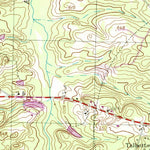 United States Geological Survey Talbotton, GA (1955, 24000-Scale) digital map