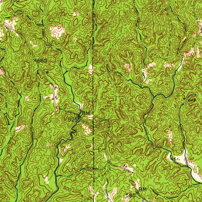United States Geological Survey Talbotton, GA (1955, 62500-Scale) digital map