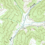 United States Geological Survey Talcott, WV (1968, 24000-Scale) digital map