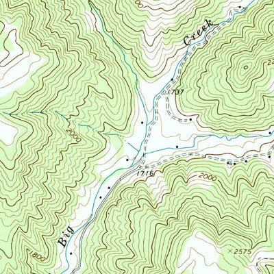 United States Geological Survey Talcott, WV (1968, 24000-Scale) digital map