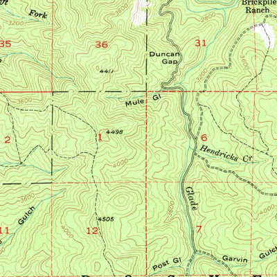 United States Geological Survey Talent, OR-CA (1954, 62500-Scale) digital map