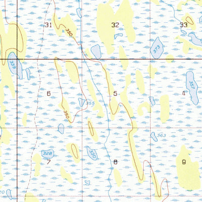 United States Geological Survey Talkeetna A-1, AK (1958, 63360-Scale) digital map
