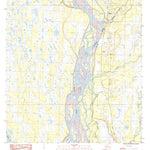 United States Geological Survey Talkeetna A-1 SE, AK (1987, 25000-Scale) digital map