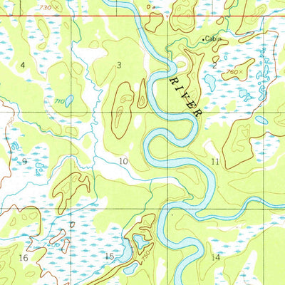 United States Geological Survey Talkeetna A-2, AK (1954, 63360-Scale) digital map